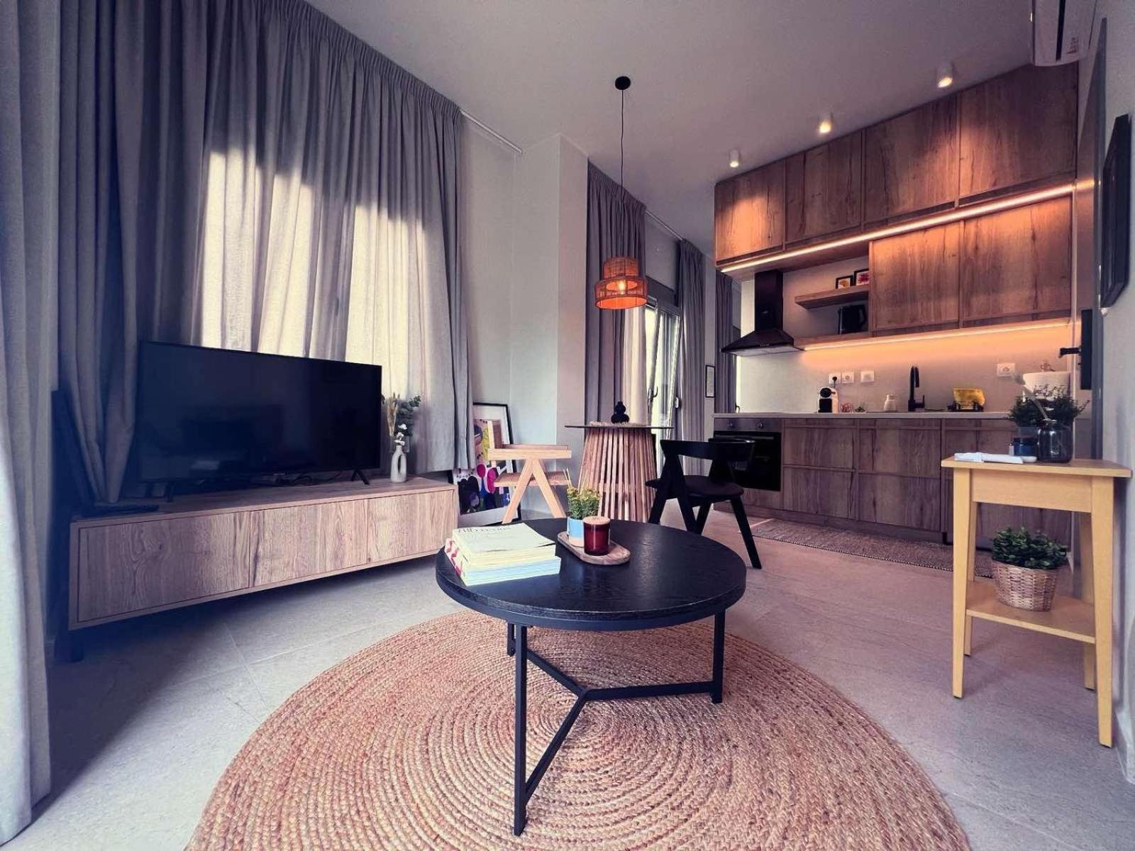 Luxurious Wooden Detail Flat In City Center คัลกิดา ภายนอก รูปภาพ